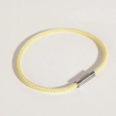 Yellow Sailing Cable Bracelet