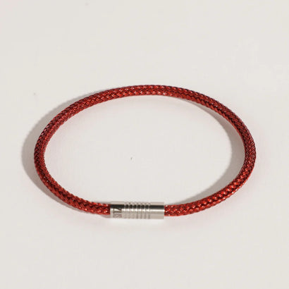 Red Sailing Cable Bracelet