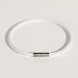 White Sailing Cable Bracelet