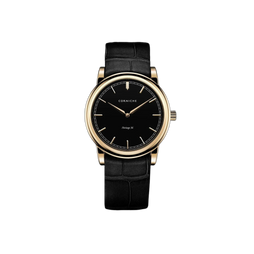 CORNICHE Heritage 36 Yellow Gold / Black Dial