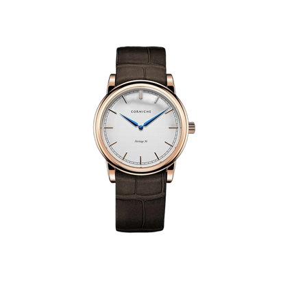 CORNICHE Heritage 36 Rose Gold / White Dial