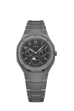 Dual Calendar Gunmetal Black - 40mm