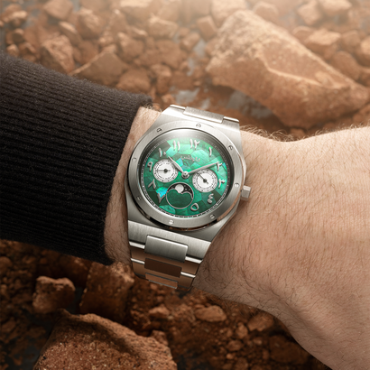 Valuchi KSA Mosaic Edition worn on the wrist