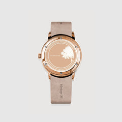 Womens Heritage 36 Rose Gold with Taupe Dial