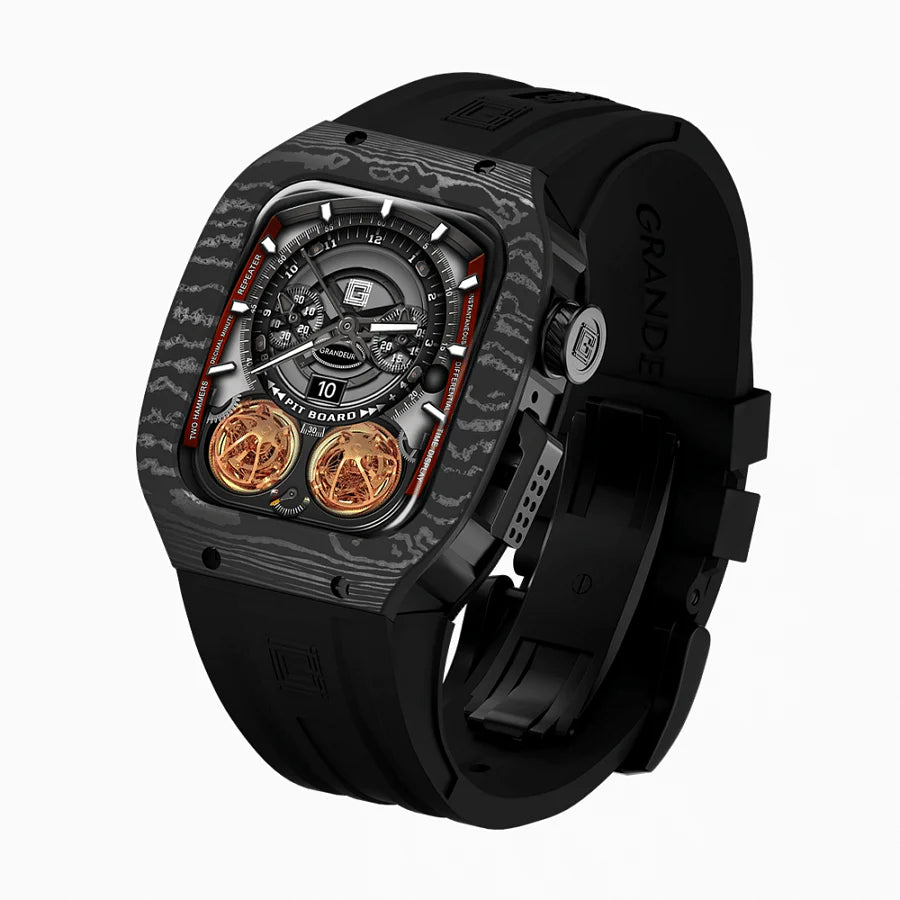 Grandeur NTPT Carbon Fiber Apple Watch Case LT MENA