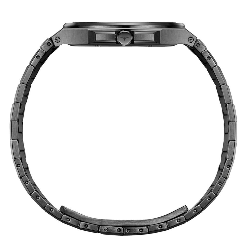 ZINVO Rival Gold Orologio Uomo, Quarzo Giapponese, Cassa Acciaio IP Oro, Cinturino Oro E Silicone Inclusi, Vetro Zaffiro