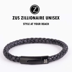 ZUS Single Vintage Black Leather