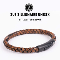 ZUS Single Vintage Brown Leather