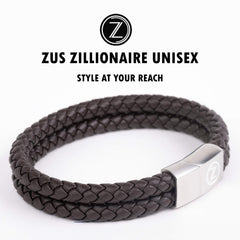 ZUS Double Coffee Brown Leather