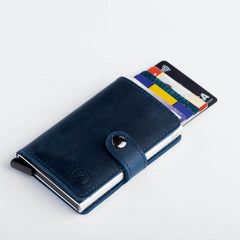 ZUS Blue leather wallet