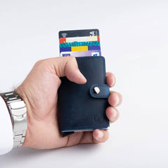 ZUS Blue leather wallet