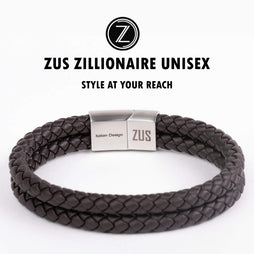 ZUS Double Coffee Brown Leather