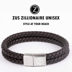 ZUS Double Coffee Brown Leather