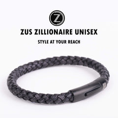 ZUS Single Vintage Black Leather