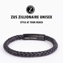 ZUS Single Vintage Black Leather