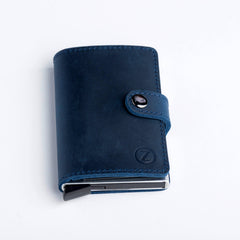 ZUS Blue leather wallet